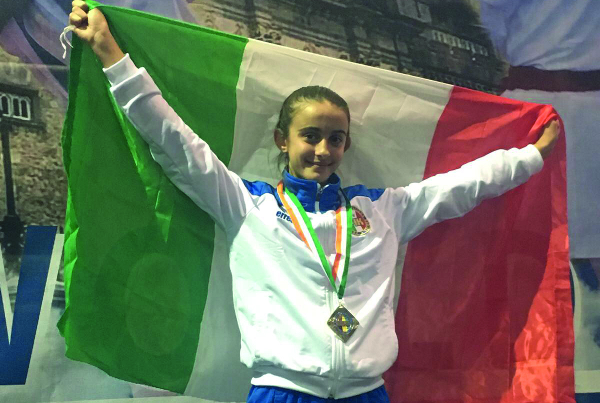 Asia, karateka, sogna Tokyo (e intanto sbaraglia i mondiali giovanili di Kilkenny)