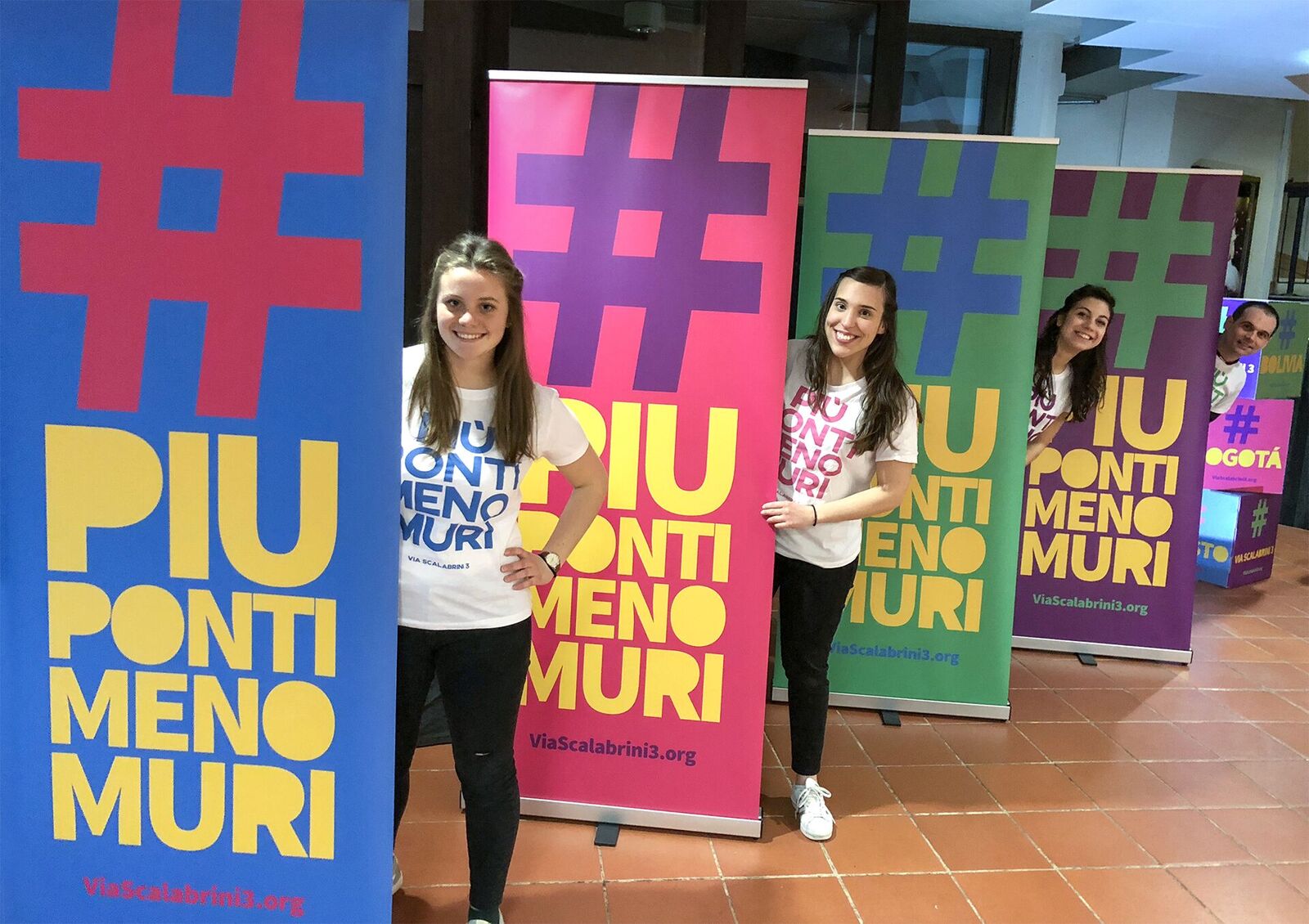 Messaggio di accoglienza in tour con Francesca Michielin