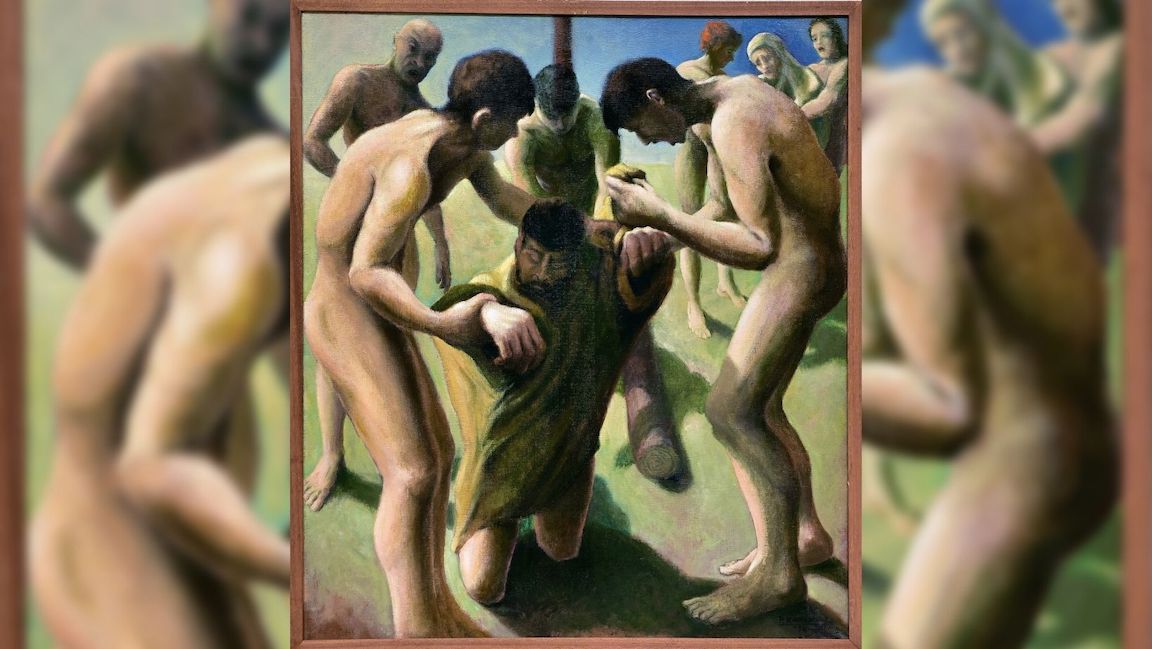 Stazione X – I soldati gli strappano la tunica senza cuciture