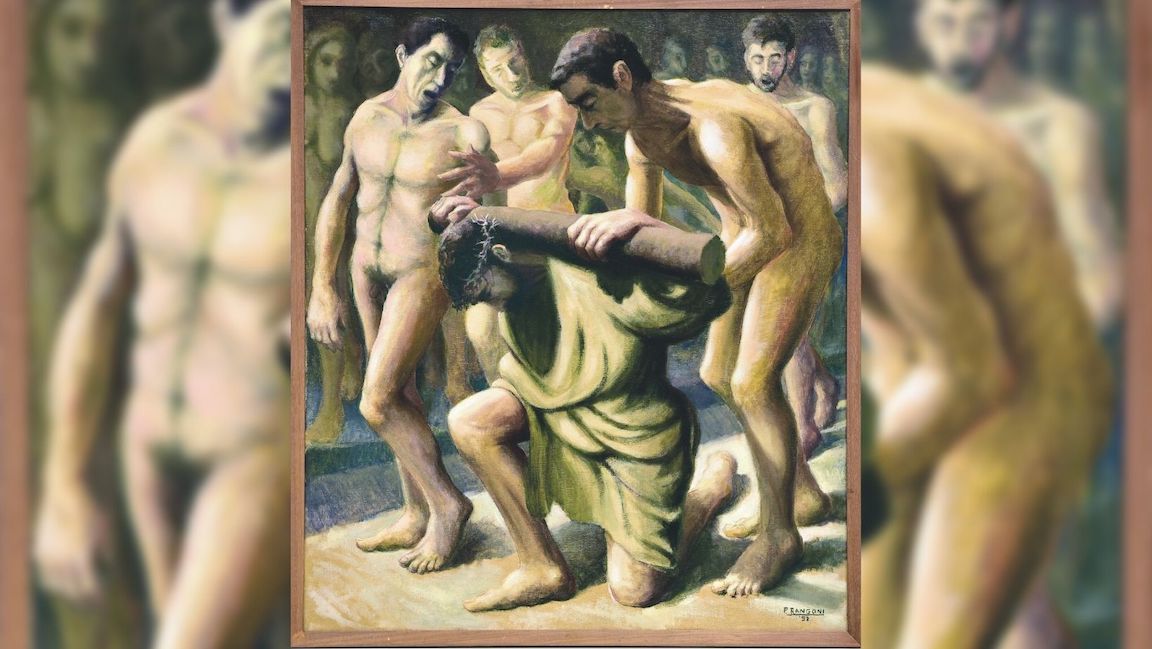 Stazione III – Gesù cade sotto la croce