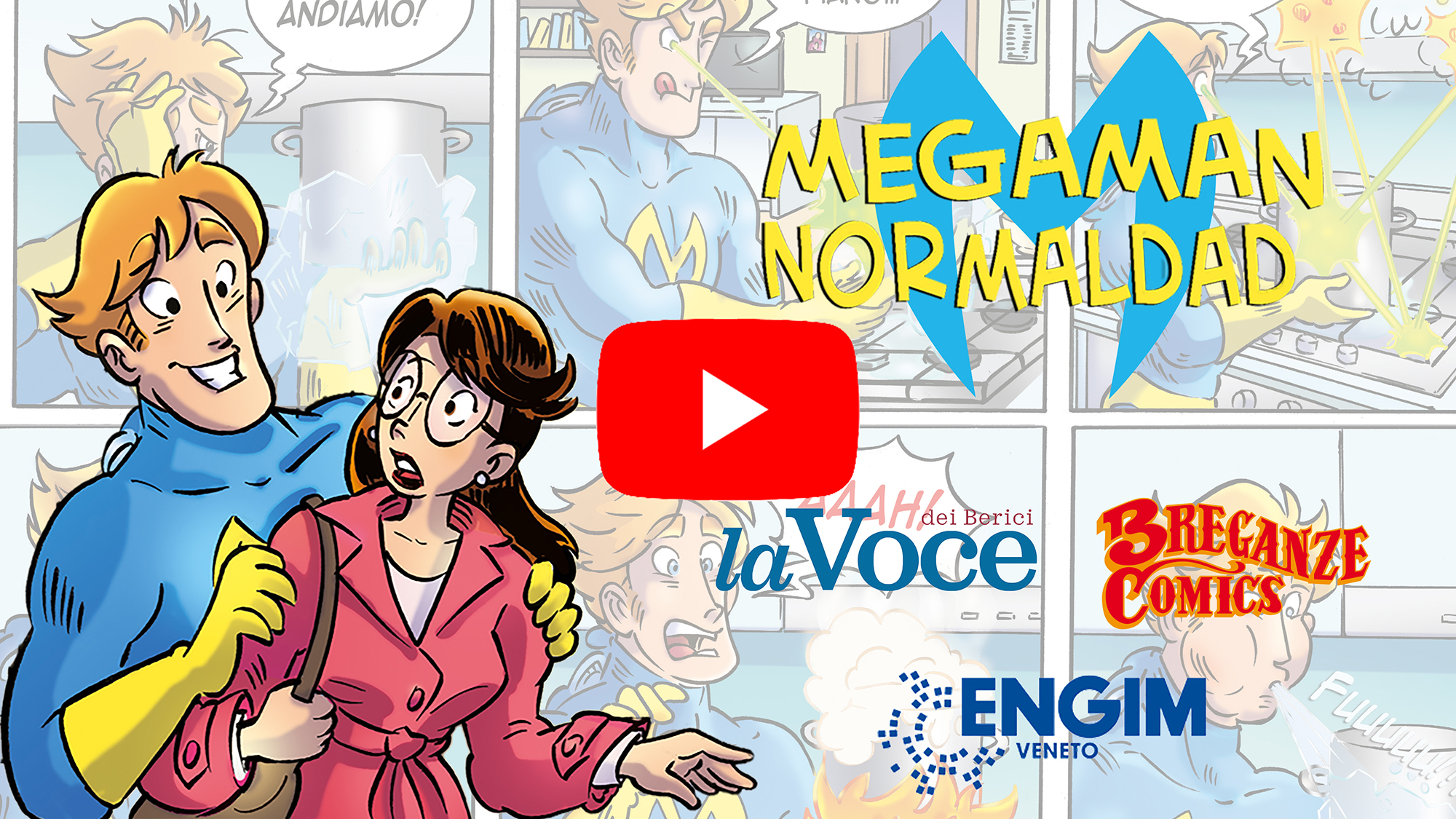 C’è un nuovo supereroe in città! È Mega Man, the Normal Dad!