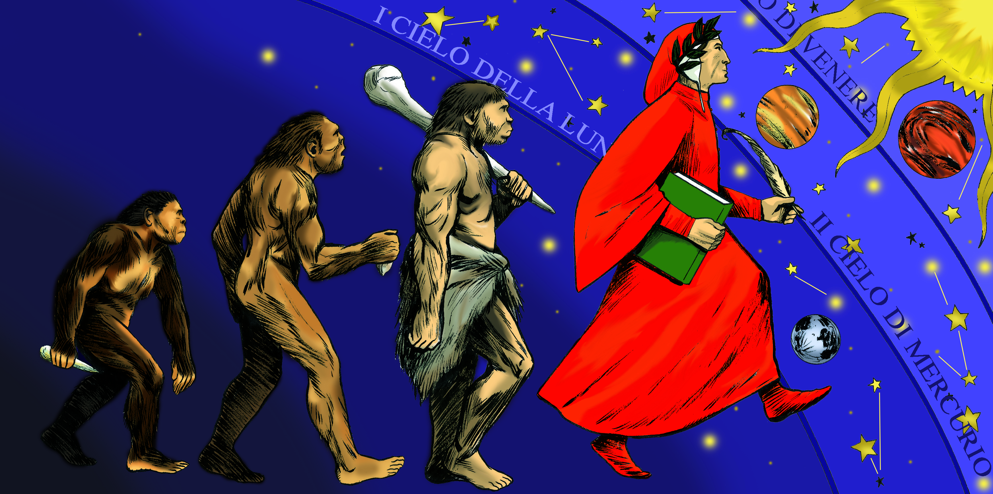 Il consiglio di Dante? «Alziamo lo sguardo e guardiamo le stelle!»