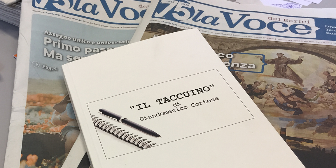 Giandomenico Cortese ci apre il suo “taccuino” da giornalista