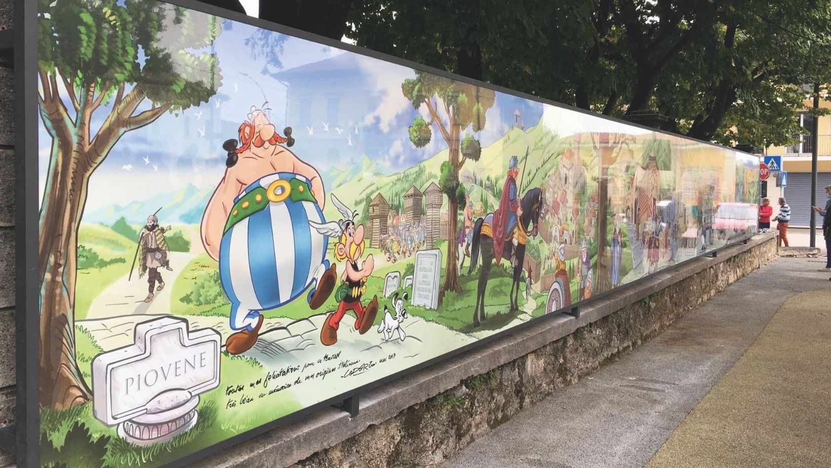 Riscoprire la vecchia ferrovia assieme ad Asterix e Obelix