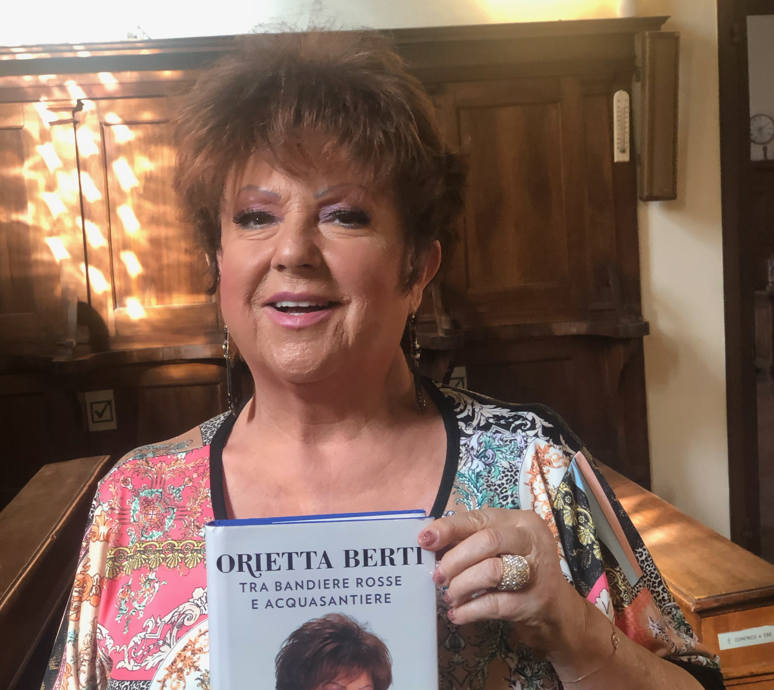 Orietta Berti: «Prendo l’energia dai giovani»