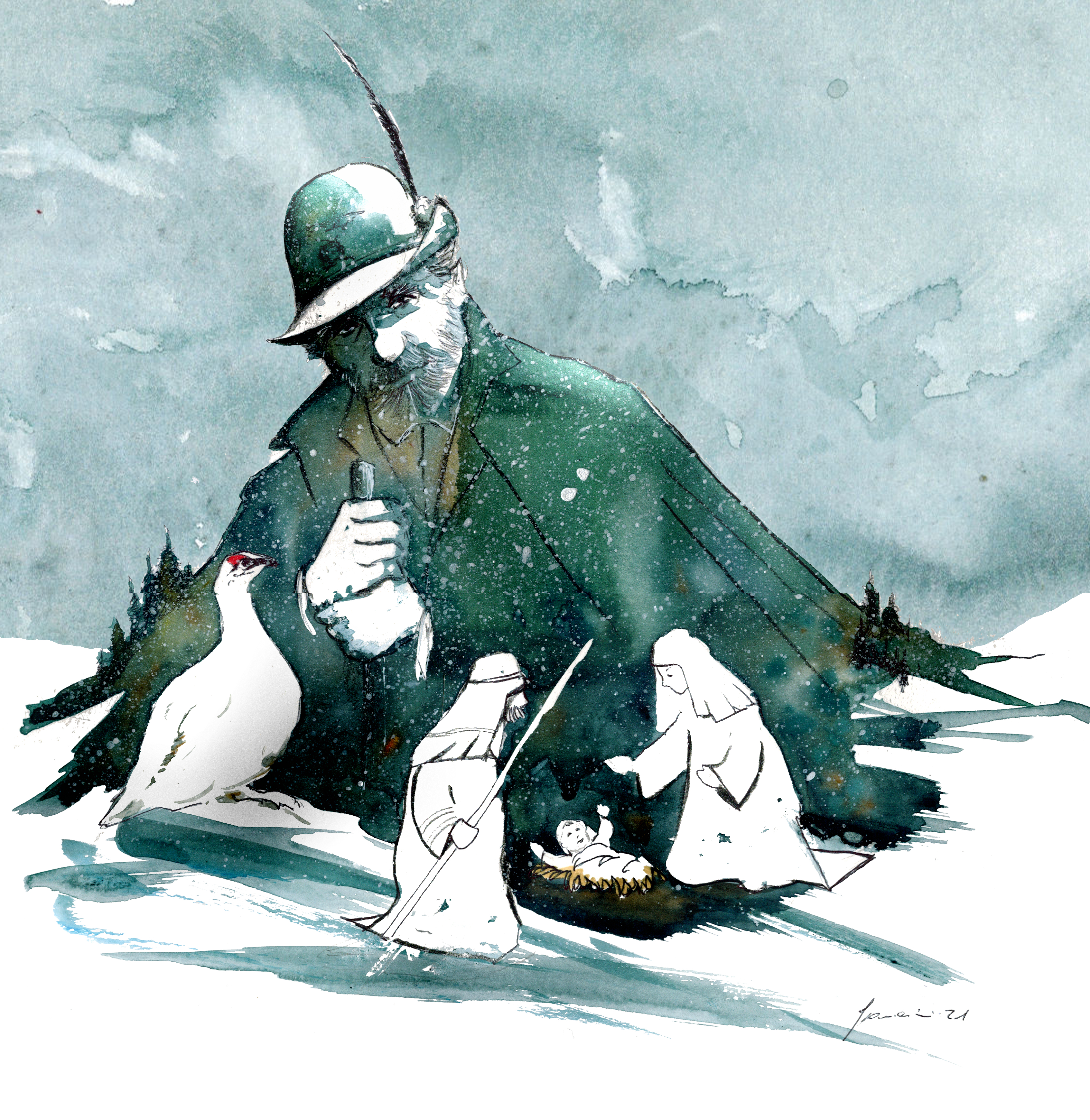 Un raggio di luce nel buio dell’inverno. Il Natale di Mario Rigoni Stern