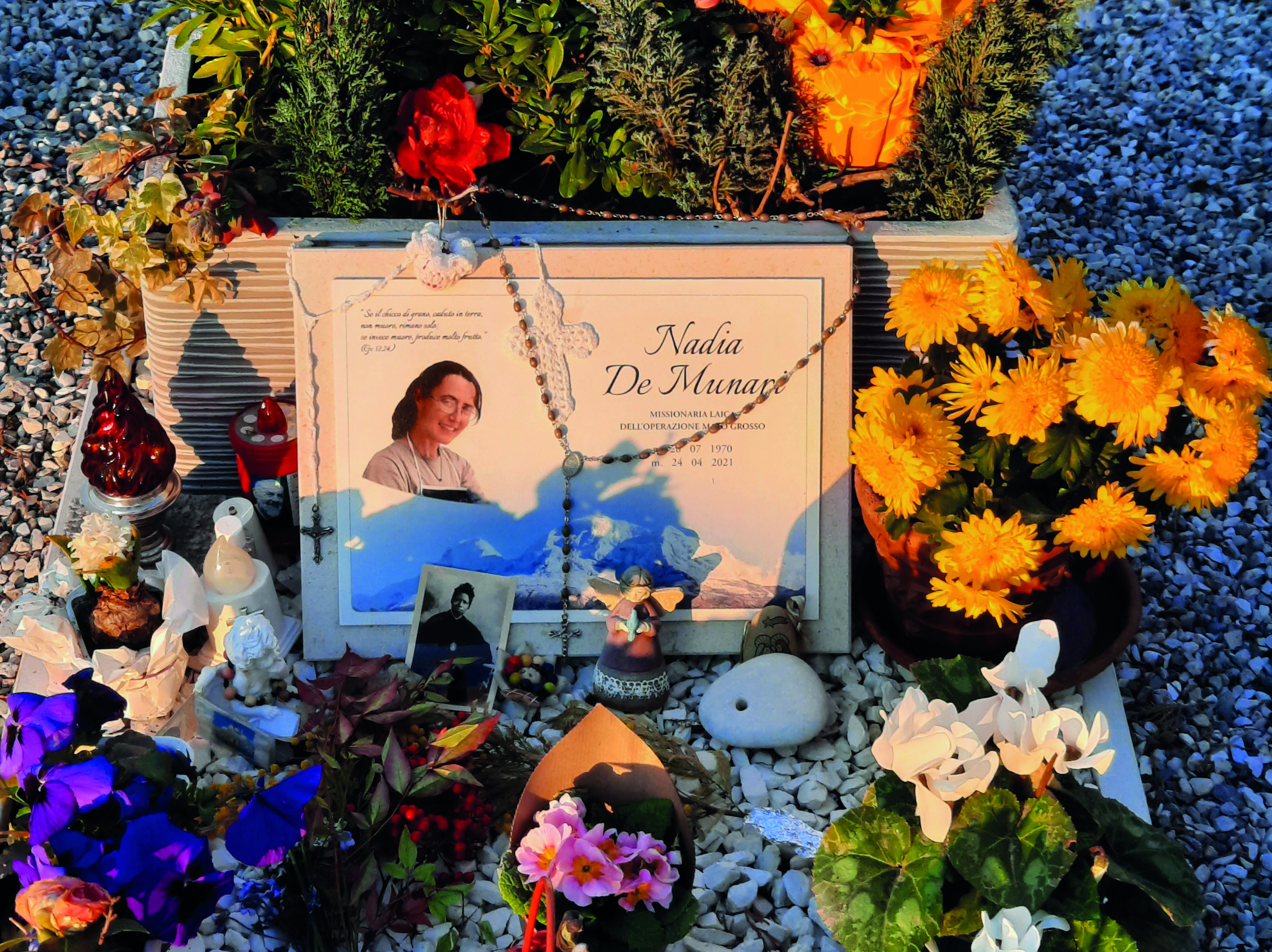 La vita fiorita di Nadia De Munari
