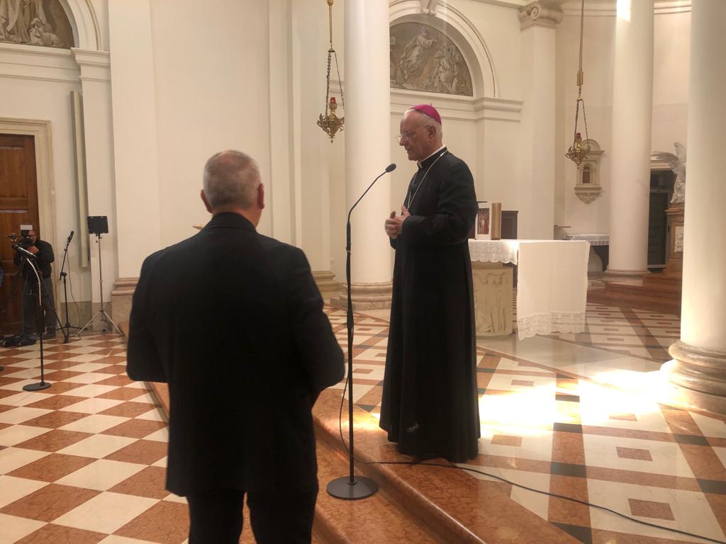 Mons. Pizziol: «Nelle parole del nuovo Vescovo una Chiesa di respiro missionario e universale»