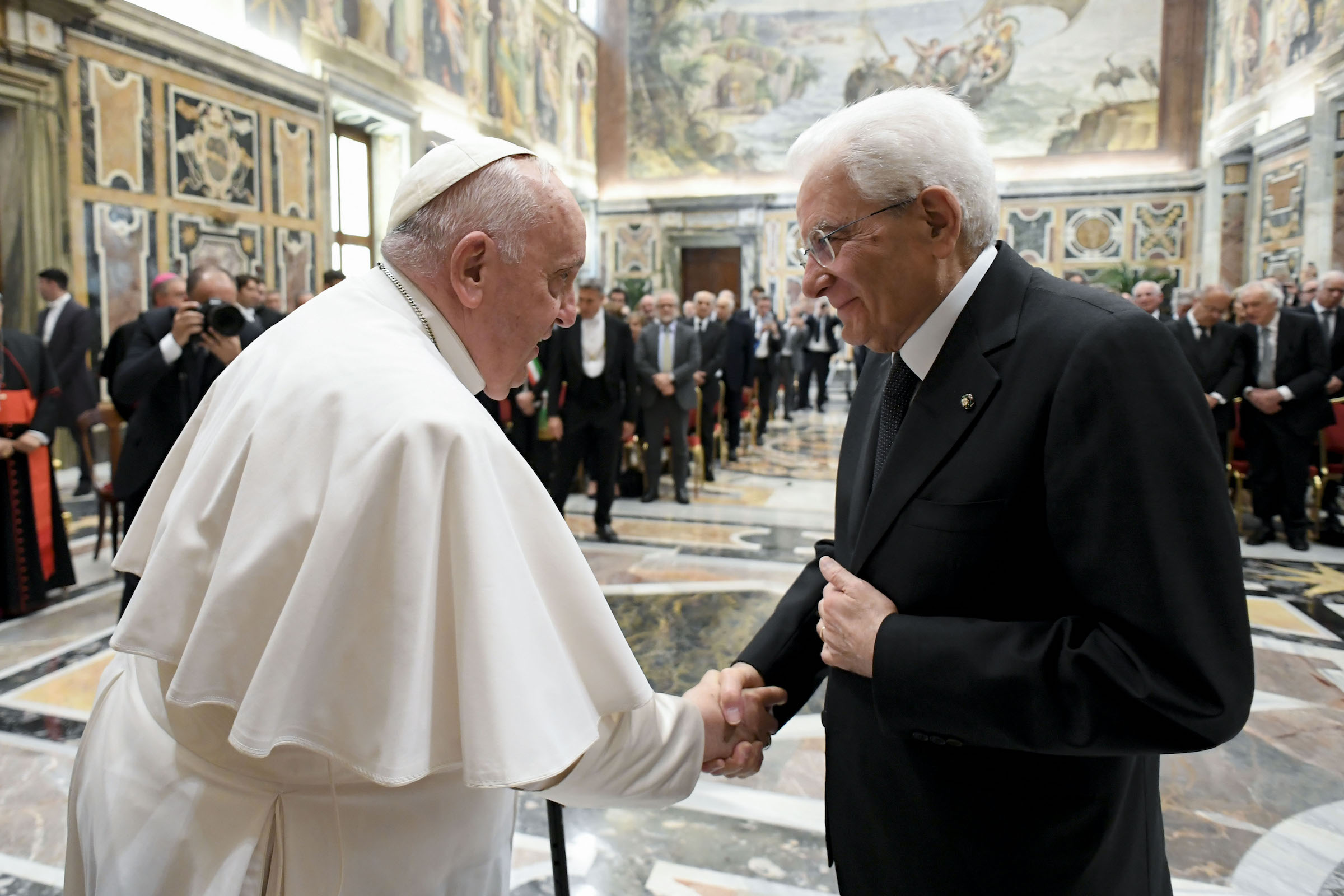Il Papa e il Presidente