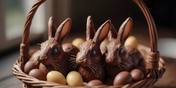Pasqua, pallavolo e coniglietti