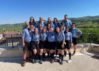 Capi scout di San Bonifacio in cammino verso la route nazionale di Verona