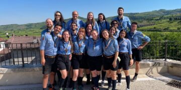 Capi scout di San Bonifacio in cammino verso la route nazionale di Verona