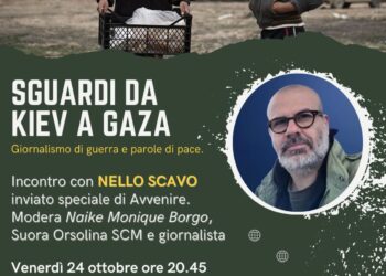 Documentare la guerra cercando parole di pace. Nello Scavo, inviato di Avvenire, a Vicenza