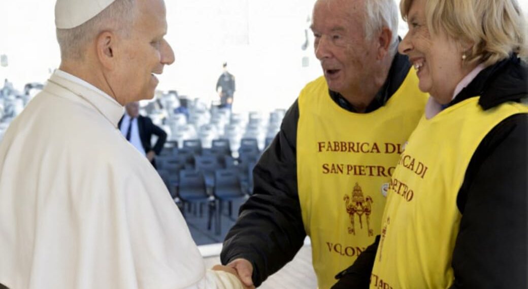 Papa Leone “promuove” i volontari vicentini