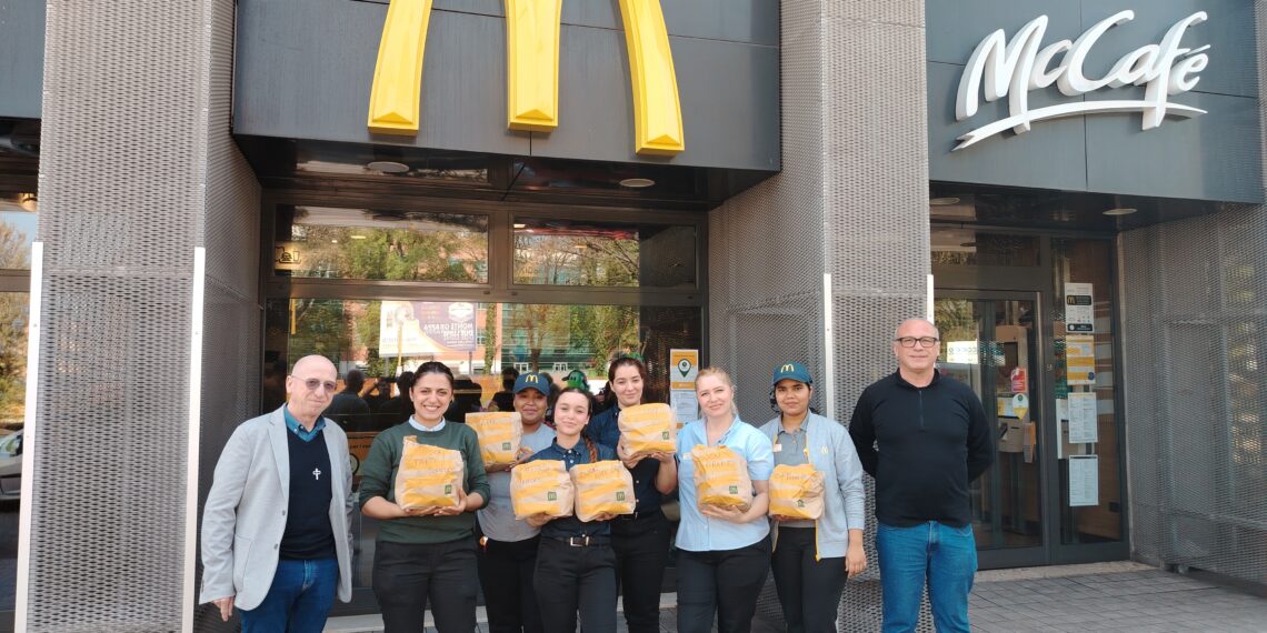 McDonald’s dona 150 pasti alla mensa di Caritas Diocesana Vicentina