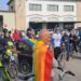 La biciclettata pro-Gaza attraversa Vicenza